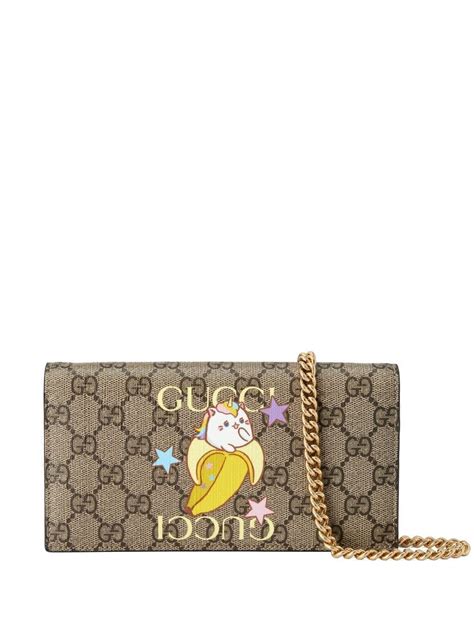 gucci x bananya|gucci bananya wallet.